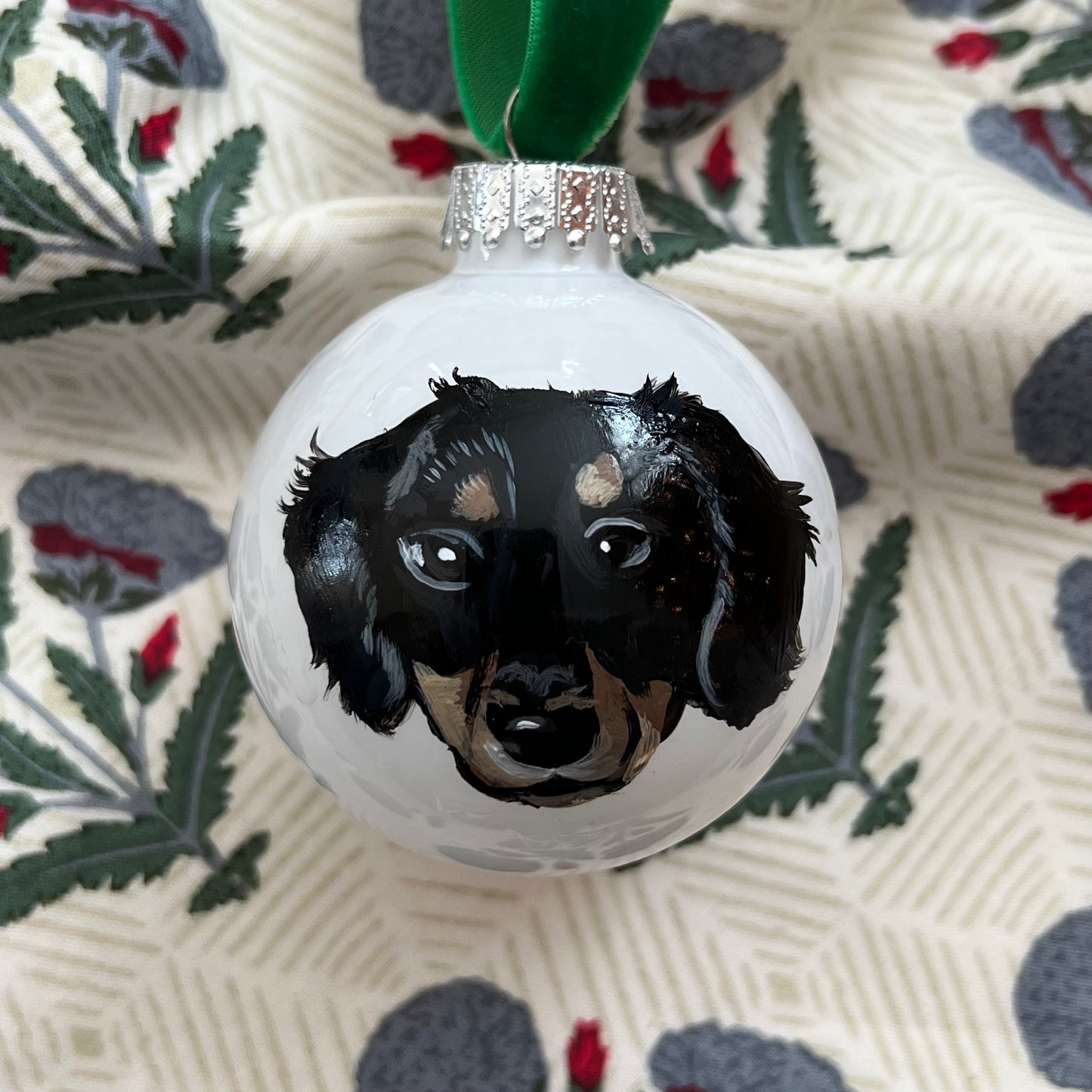 Pet Portrait Ornament