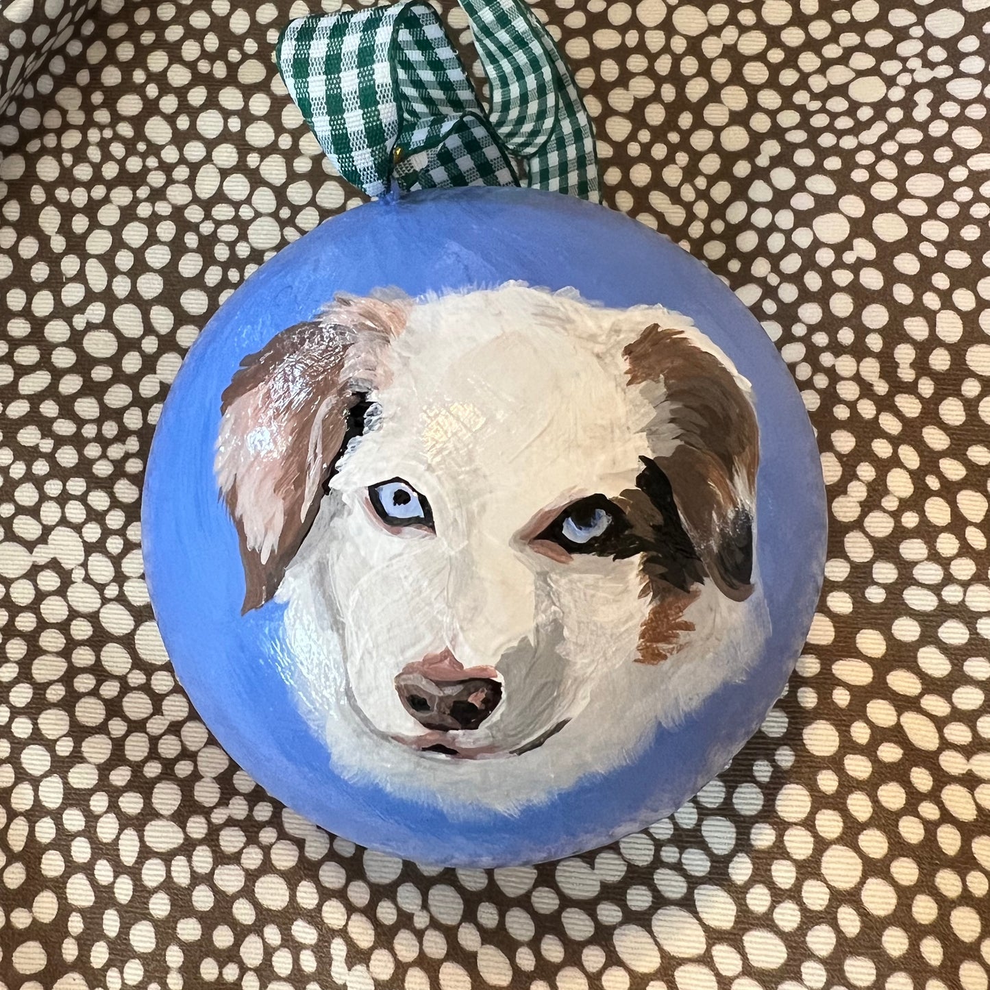 Pet Portrait Ornament